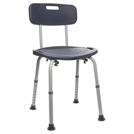 Equate Bath Chair and Shower Chair with Back