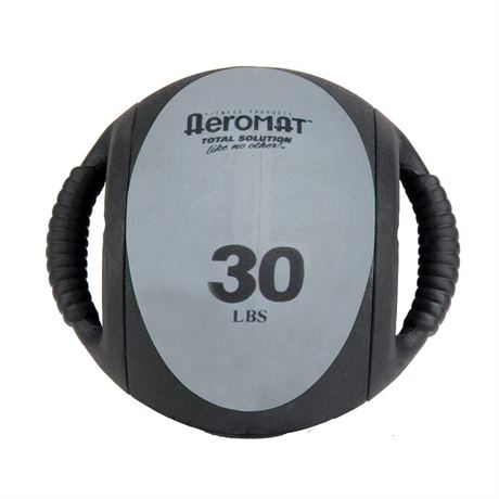 AEROMAT Dual Grip Power Medicine Balls for Abdominal Training and Rotational