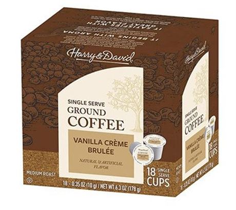 Harry & David: Vanilla Creme Brule Single Serve Coffee, 1 (2666733)