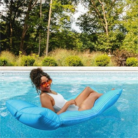 Big Joe Double-Sided Maui Pool Float with Headrest