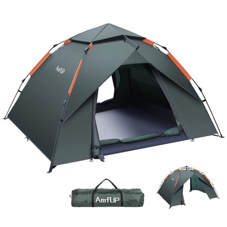 Camping Tent Automatic 2-3 Man Person Instant Tent Pop Up Ultralight Dome Tent