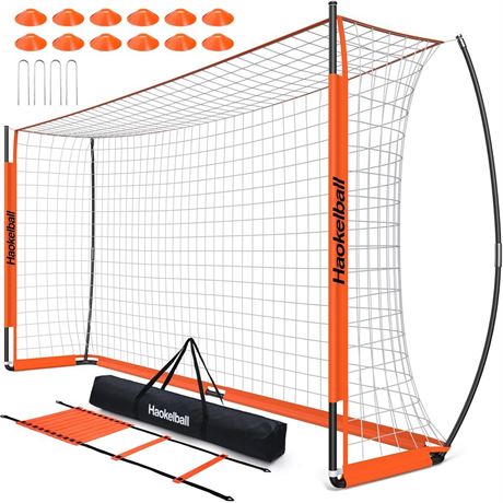 Soccer Goal Net Portable Soccer Goals for Backyard with Upgraded Goal Posts,