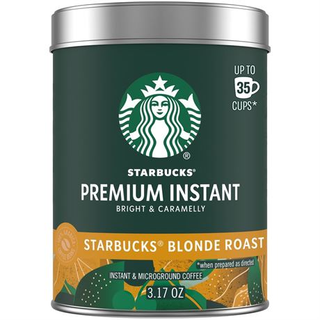 Starbucks at Home Starbucks Premium Instant Coffee, Starbucks Blonde Roast