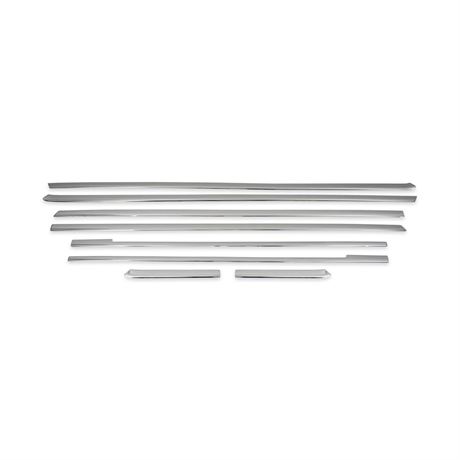 OMAC Window Molding Trim Streamer for Mercedes Metris 2016-2024 Stainless Steel