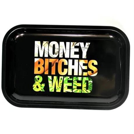 11  X 7  Medium Metal Rolling Tray - MBW Rolling Tray