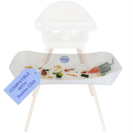 CATCHY - Food Catcher - Compatible with Stokke Clikk High Chair - Highchair