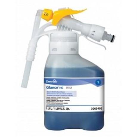 OFFSITE Diversey 3063402 - CLEANER, GLASS, GLANCE, AMMONIA, 2X1?L, RTD, 2 EA/CS