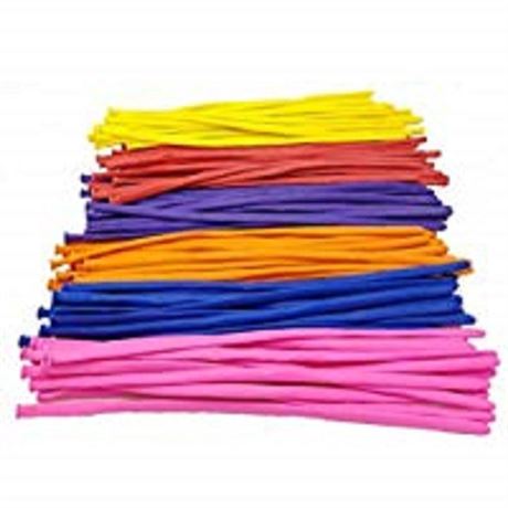 100 Twisting Animal Latex Balloons Assorted Color Latex Balloon long balloons