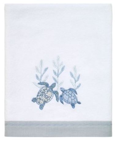 Avanti Caicos Bath Towel, Bath Sheet, Hand Towel or Washcloth, Optic White