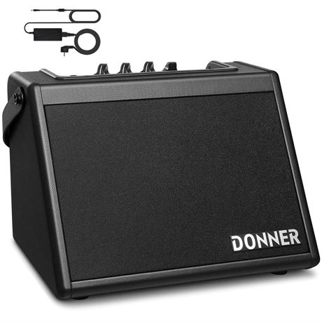 Donner Mini Electric Drum Amp 20W, Wireless Electronic Drum Amplifier Keyboard