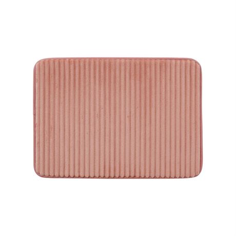 Mainstays Terracotta Performance Foam 17" x 24" Bath Rug