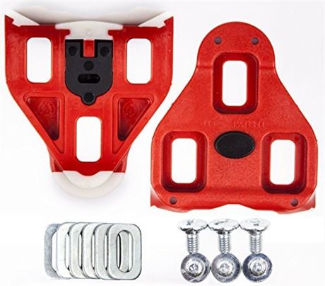 LOOK DELTA Cleat - 9 Degree Float  Red