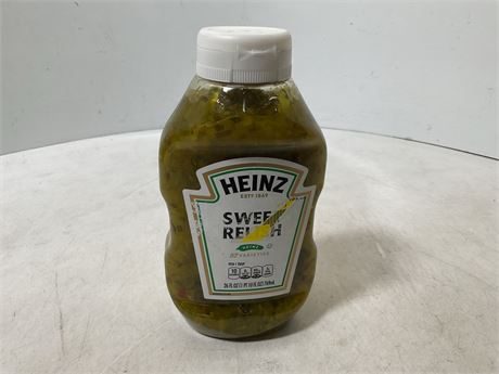 Heinz sweet relish 26 floz
