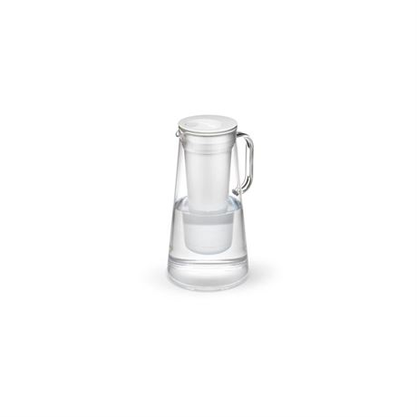 LifeStraw Home 7 Cup Plastic Water Filter Pitcher White