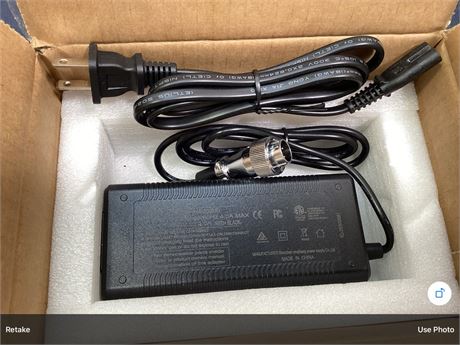 AC/DC Adapter- model-XQH218-04800200 - input:110-240V-50/60Hz. 4.0A max.