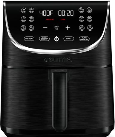 Gourmia Air Fryer Oven Digital Display Large AirFryer Cooker 12 Touch Cooking