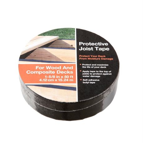 Butyl Protective Deck Joist Tape  1-5/8 in X 50 Ft.