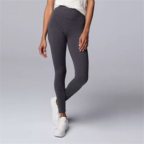 Women's Simply Vera Vera Wang Live-in Shaping High Rise Leggings,