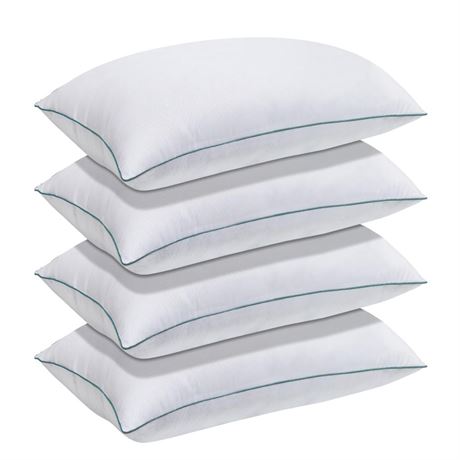 Mr.Ye Bed Pillows for Sleeping 4 Pack Hotel Quality Queen Size Pillows Set of 4