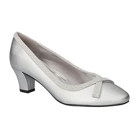 Easy Street Kata Topline Bow Dress Pumps