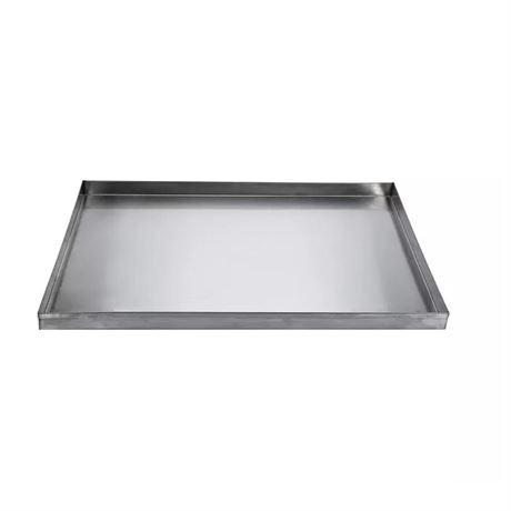 Stainless Steel Dog Crate Tray, Leakproof Chew Proof Liner Pan Metal