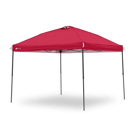 Ozark Trail 10' x 10' Straight Leg Canopy Top Only, Red (Replacement canopy top)