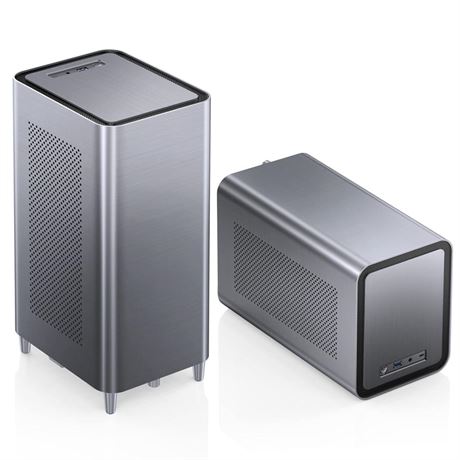 JONSBO N1 Mini-ITX NAS Chassis, ITX Computer Case, 5+1 Disk Bays NAS Mini