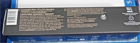 Nespresso Lot of 10 Origional Capsules