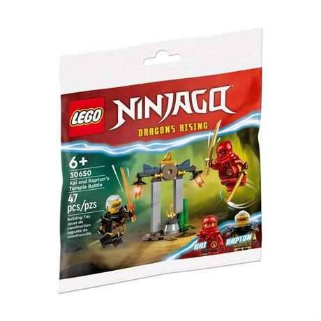 Lego Ninjago - Kai and Rapton Temple Battle (polybag) - 30650