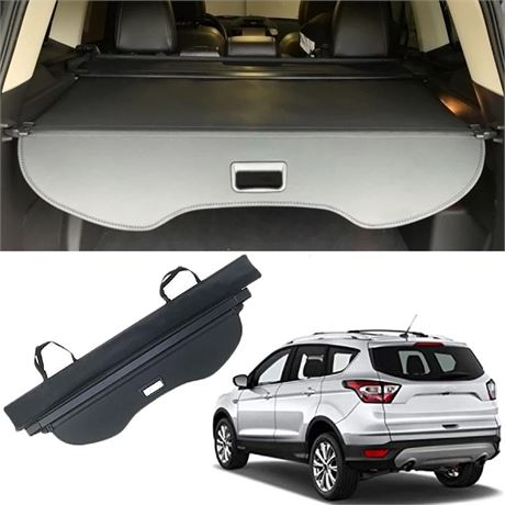 kaungka Cargo Cover for 13-18 Ford Escape 2019 Cargo Cover Trunk Shielding