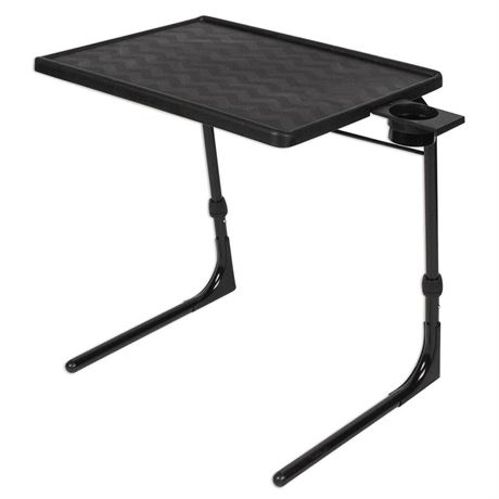 Table-Mate II Plus TV Tray Table - Folding Couch Trays for Eating, Portable Bed