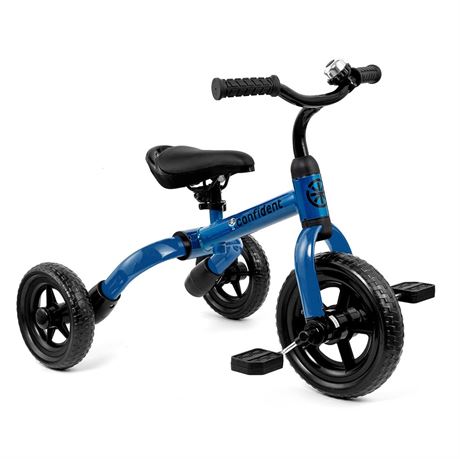 XPIY Tricycle for Toddlers Age 2-5 Years Old, 3 in 1 Folding Toddler Bike for
