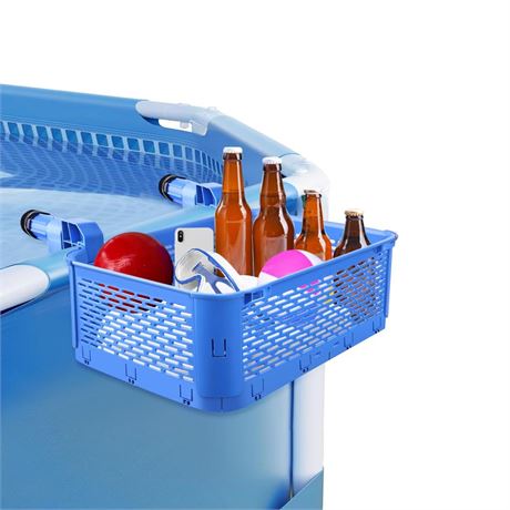 Poolside Storage Basket - Extra Large Swimming Pool Storage Basket, Above