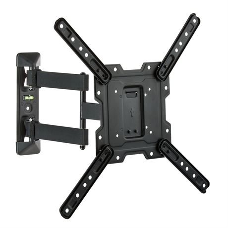 onn Full Motion TV Wall Mount for 19" to 50" TVs, UL Listed, swivel ±45°, up to