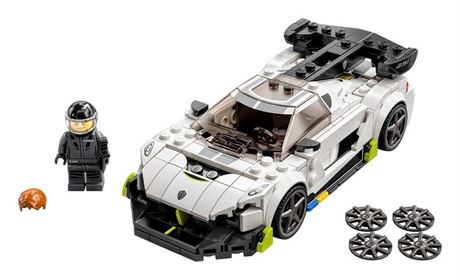 Lego Speed Champions Koenigsegg Jesko 76900 Toy Building Kit (280 Pieces)