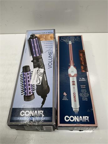 OFFSITE 2-Conair Hair Electronics 
1-Conair 2-in-1 Hot Air Curling Combo,