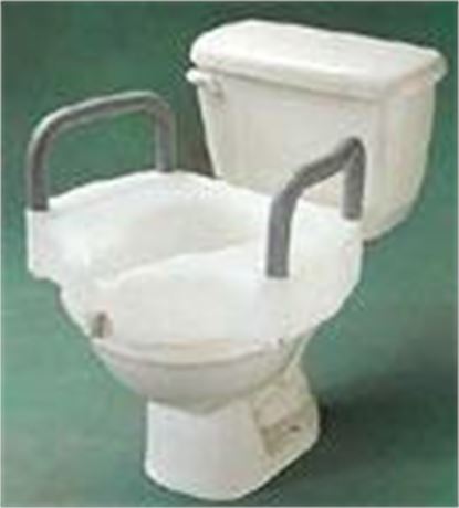Guardian Locking Elevated Toilet Seat With Arms