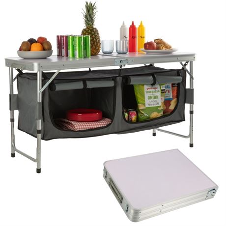 Wakeman Outdoors Portable Folding Camping Table