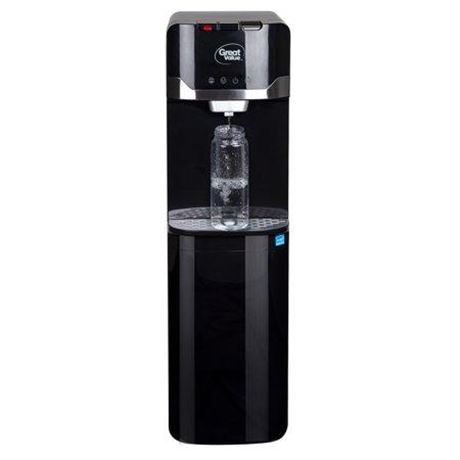 OFFSITE Great Value Bottom Loading Hot/Cold/Room Temp. Water Dispenser  Black