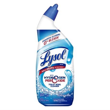 (Pack of 7) Lysol Toilet Bowl Cleaner Gel, For Cleaning and Disinfecting,