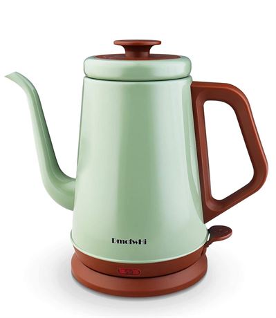 DmofwHi Gooseneck Electric Kettle(1.0L), 100% Stainless Steel BPA Free Classic