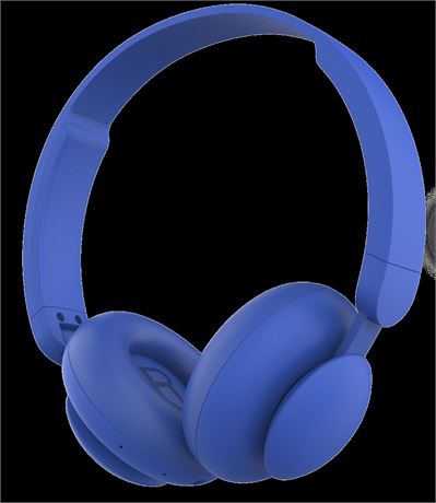 Onn. Wireless Bluetooth on-Ear Headphones - Blue  New