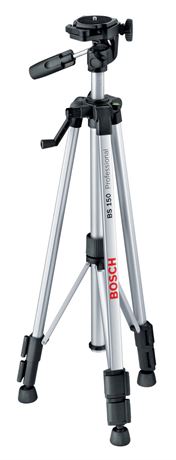 Bosch Compact Tripod with Extendable Height for Use with Line Lasers, Point