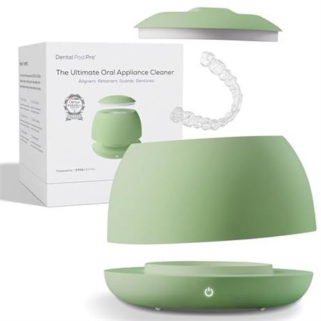 Zima Dental Pod PRO: New Ultrasonic Retainer Cleaner Machine. Market-Leading,