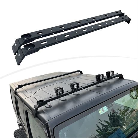 Steel Maximum Load 300 lbs Roof Rack Bars Kayak Cargo Carriers Crossbar roof