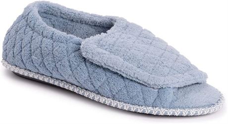 MUK LUKS Women's MaryLou Micro Chenille Slide Slipper