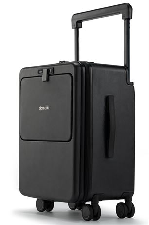 21" Max Carry-on Hardside Luggage with TSA Approved Locks Rolling Suitcase with