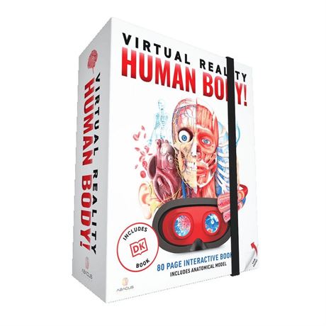 Abacus Brands VR Human Anatomy Science Kit with VR Goggles