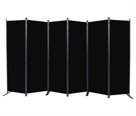 Room Divider 6FT Portable Room Dividers and Folding Privacy Screens, 132'' W