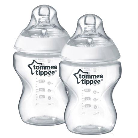 OFFSITE Tommee Tippee Natural Start Anti-Colic BPA Free Baby Bottles, 9 oz,